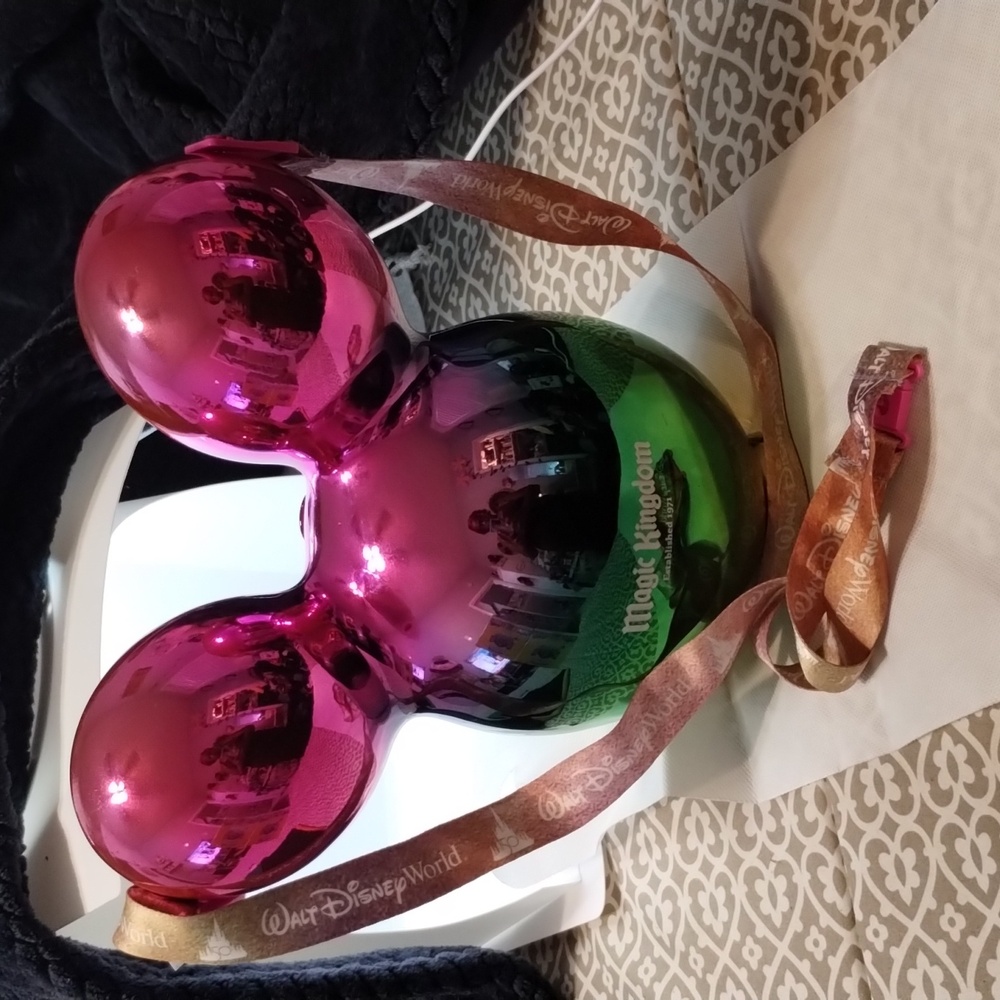Disney Parks Mickey Mouse "Metallic" Reflective Multicolored Mickey Balloon Head